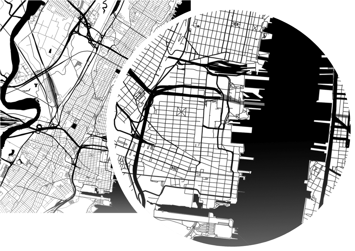 Map of Hoboken